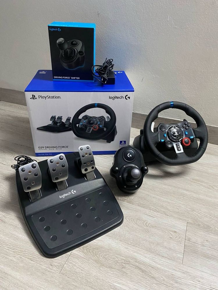 Волан,педали и скоростен лост PS/PS4/PS5 + computer