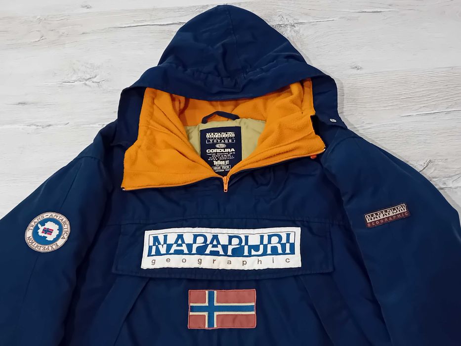 Geacă/Jachetă vintage Napapijri Scidoo Voyage Cordura Teflon Anorak, L