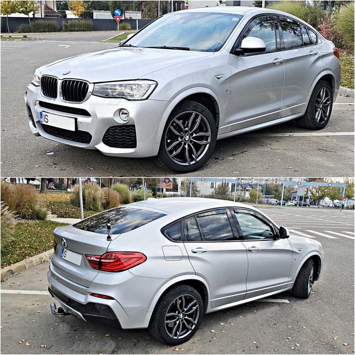 BMW X4 2.0d 190CP E6 Automat Xdrive Pachet M km reali/istoric Variante