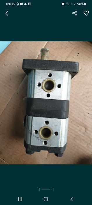 Pompe hidraulice duble cu roti dintate noi originale