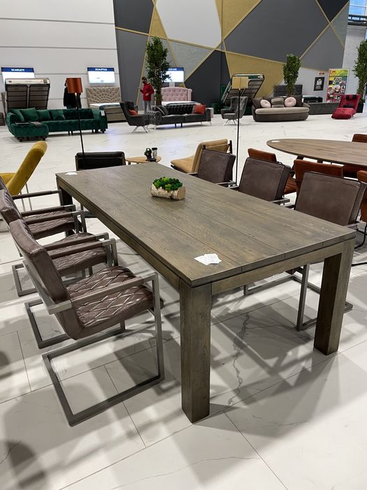 Masa din lemn masiv de stejar 240/100