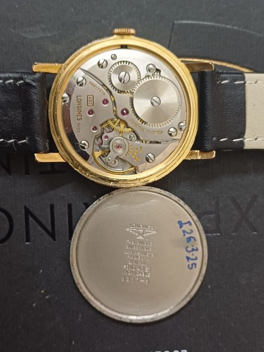 Longines mecanic cal 490
Placat aur 20 microni