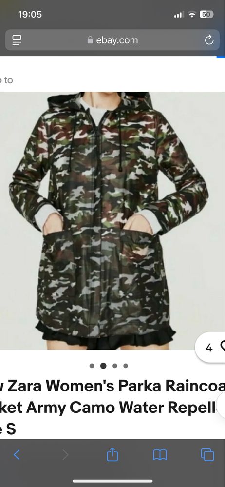 Impermeabil Zara masura XS