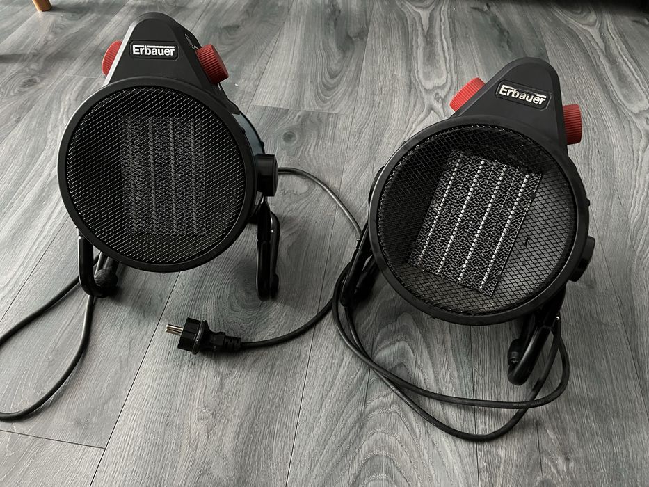 Vand 2 aeroterme electrice Erbauer