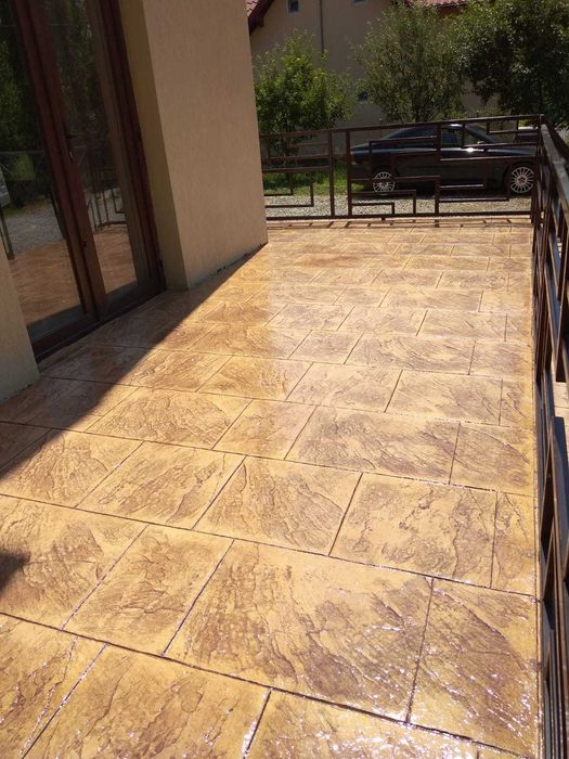 Beton amprentat PaulPAV
