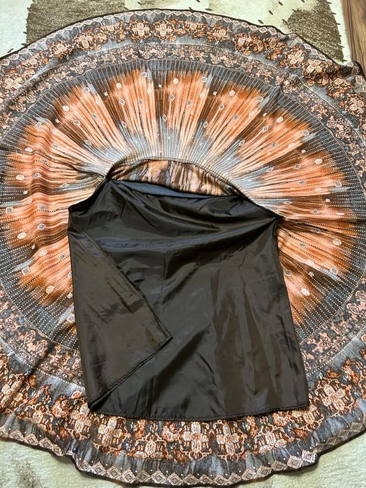 Fusta eleganta bumbac fin catifelat