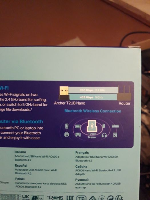 Tp-link  Wi-fi  Adapter AC600