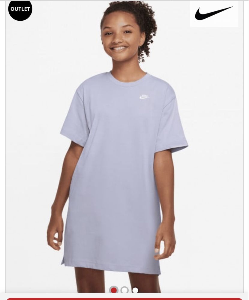 Детска NIKE Рокля G NSW TSHIRT Dress размер М 137-146 см