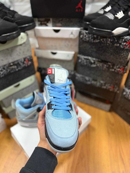 #TrueToSHoe# Nike Air Jordan 4 University Blue - Livrare Cu Verificare