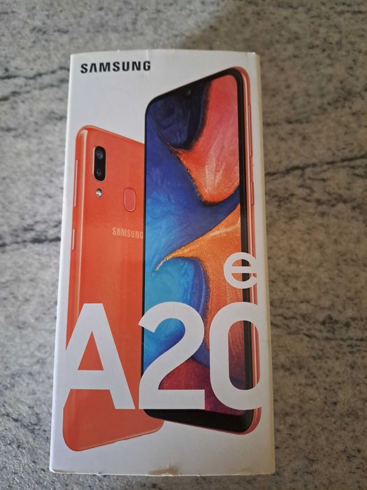 Samsung A20e coral orange