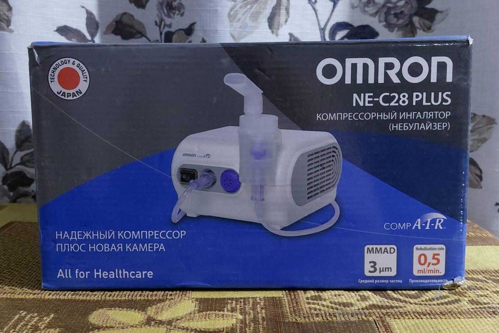 Компрессорный Ингалятор (Небулайзер) OMRON CompAir NE-C28 Plus