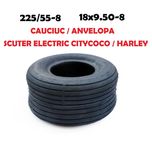 Cauciuc anvelopa 18x9.50-8 225/55-8 scuter Harley Chopper Citycoco