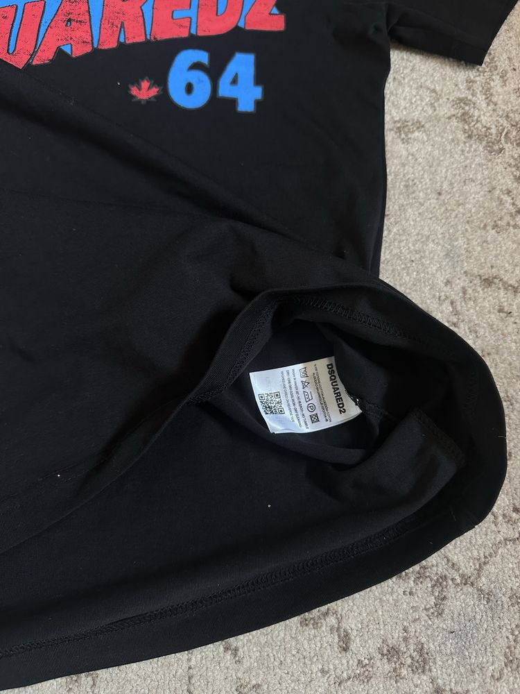 Tricou Dsquared2 Negru / Premium 2025