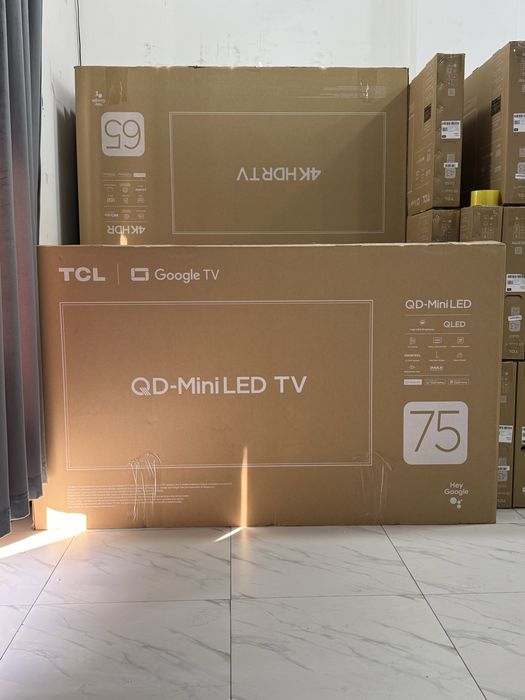 Телевизор TCL 75/86/98 C6K QD-Mini LED TV 144Hz Оптом Доставка бонус