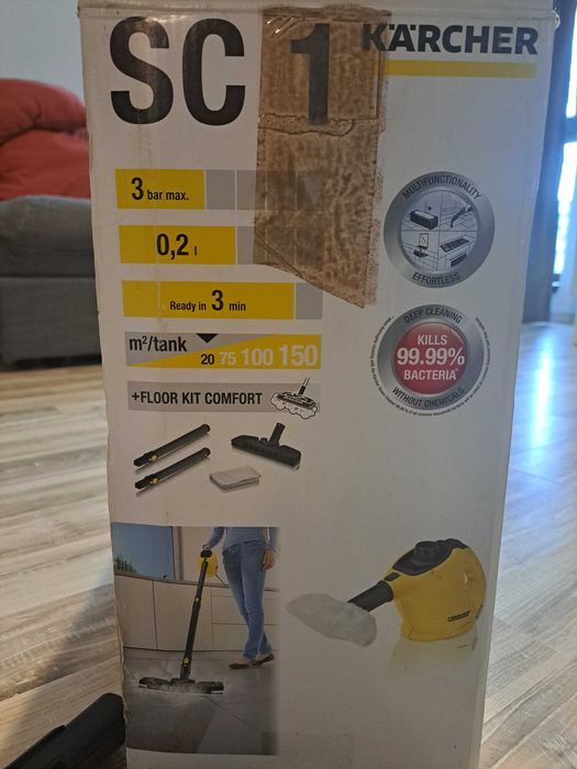 Aparat de curatat cu abur KARCHER SC 1, ca nou