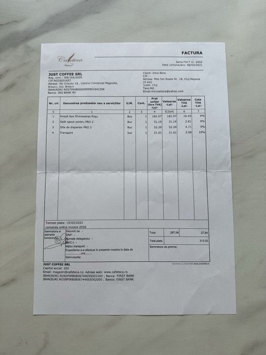 Vand espressor manual cu levier Flair Pro 2