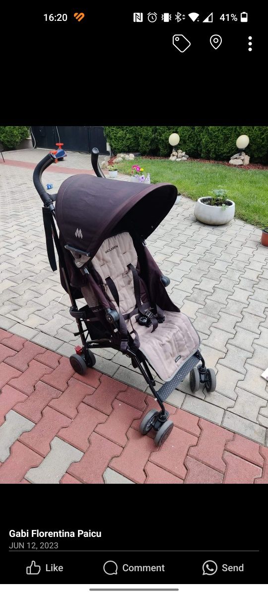 Carucior Maclaren -250 ron