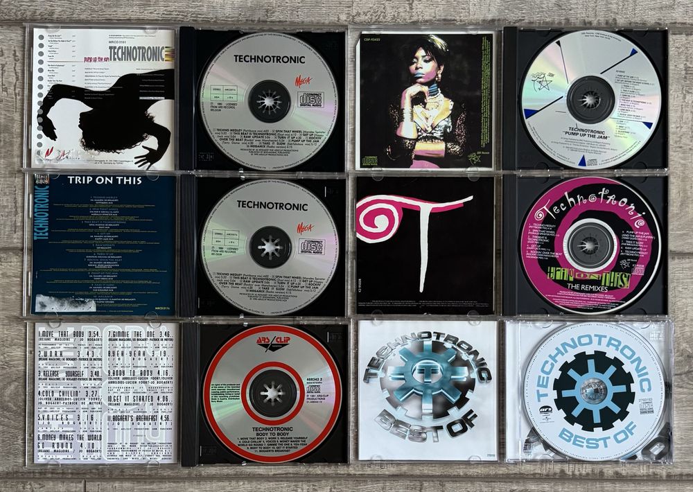 Cd-uri originale muzica eurodance 90’s - Technotronic/Snap!