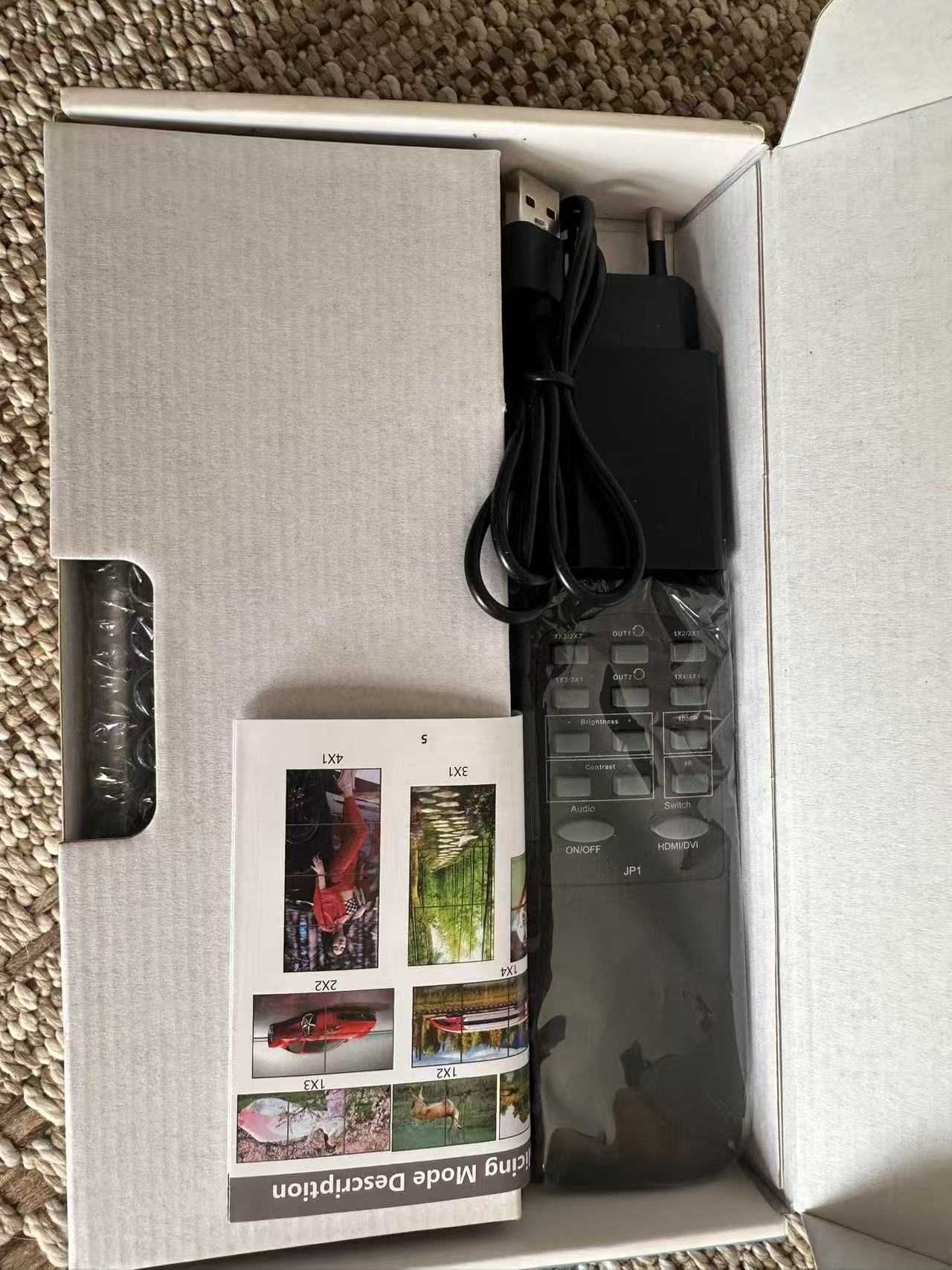 Switch HDMI 4K VideoWall / impartirea imaginii pe mai multe ecrane
