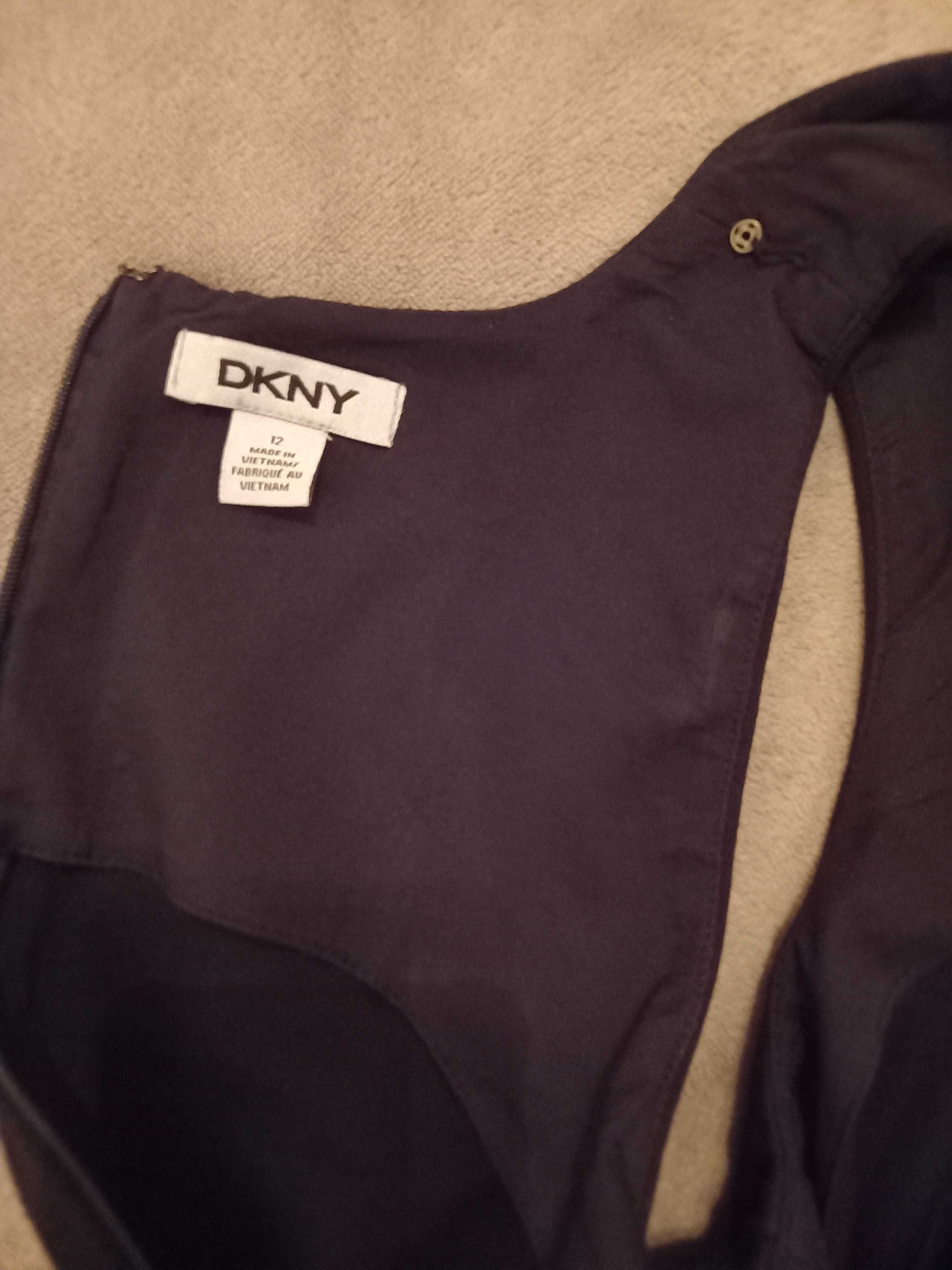 Rochie originala DKNY, neagră, mărimea 12