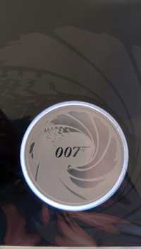 Monedã Argint 007 JAMES BOND