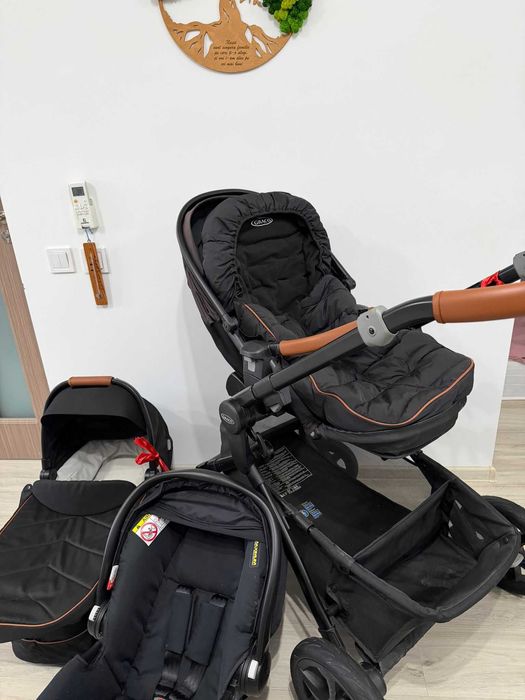 Carucior Graco Near2Me Elite 3 in 1 Noir
