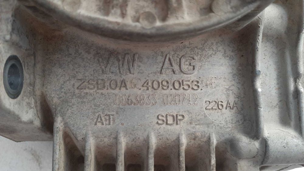 Grup Diferential -FATA-VW TIGUAN 2013  CFFB + 1 L Ulei OE(184.000km)