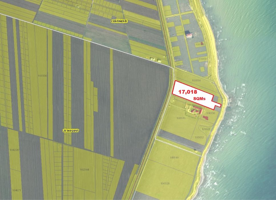 Teren de vanzare-Costinesti