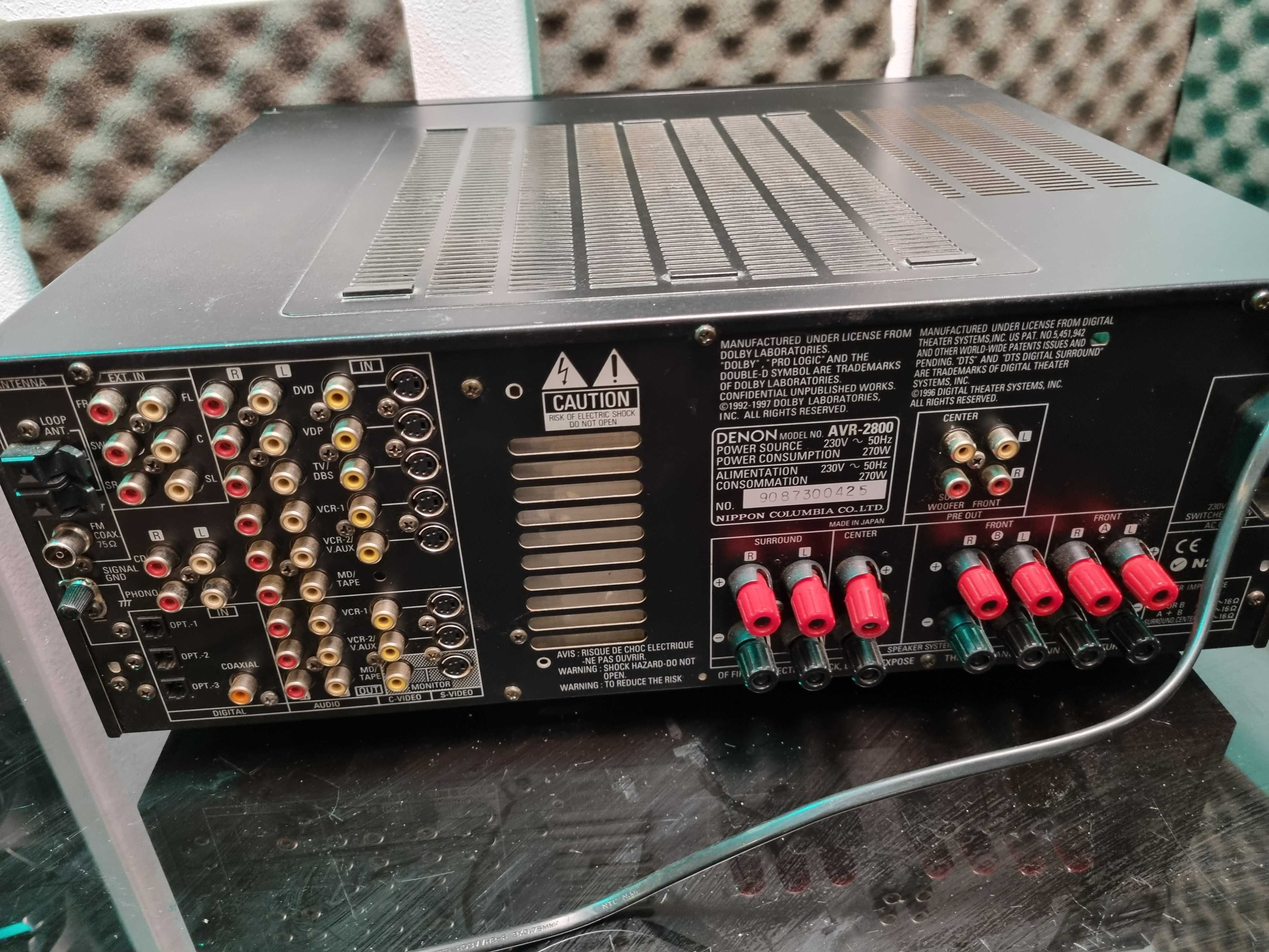 Amplificator Denon AVR-2800 JAPAN AV Surround Receiver (2000)