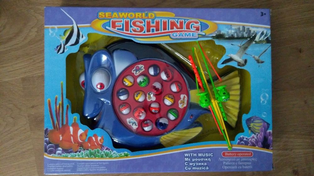 Joc muzical "Seaworld fishing game", 3ani +, UTILIZAT