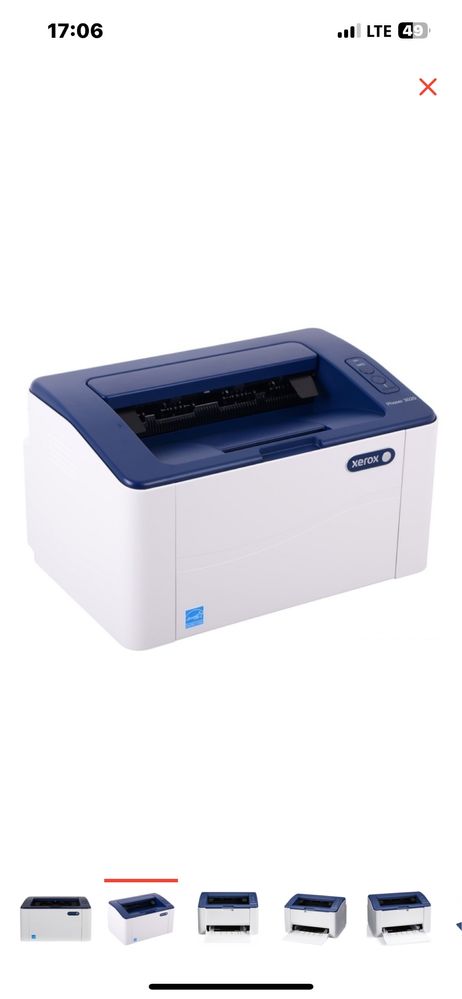 Продам принтер Xerox phaser 3020