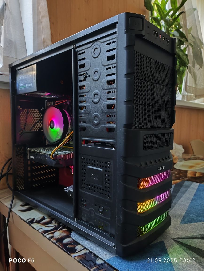 Шустрый игровой компьютер DDR4 (кейс)