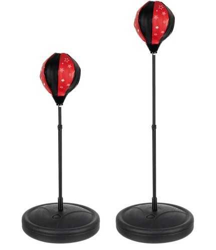 Детски боксов комплект круша на стойка с ръкавици