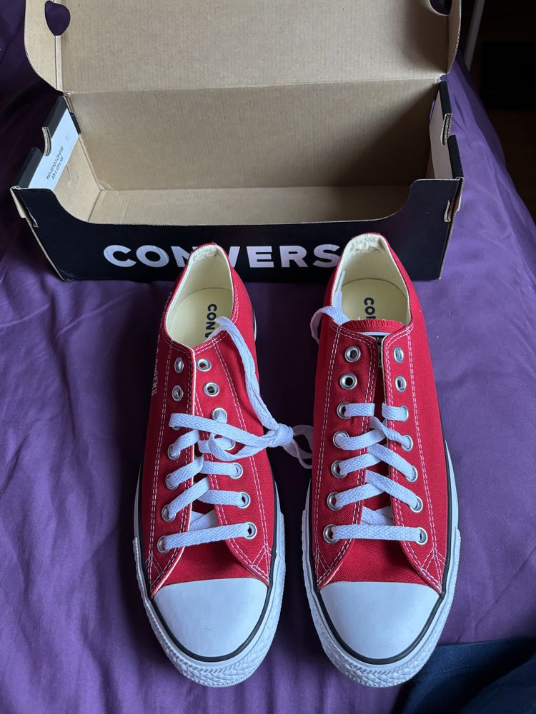 Adidasi Converse All star red