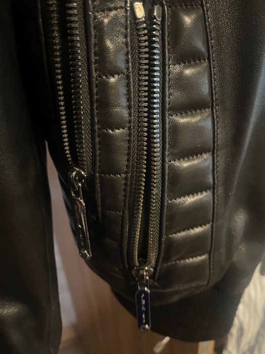 Кожено яке Philipp Plein XL