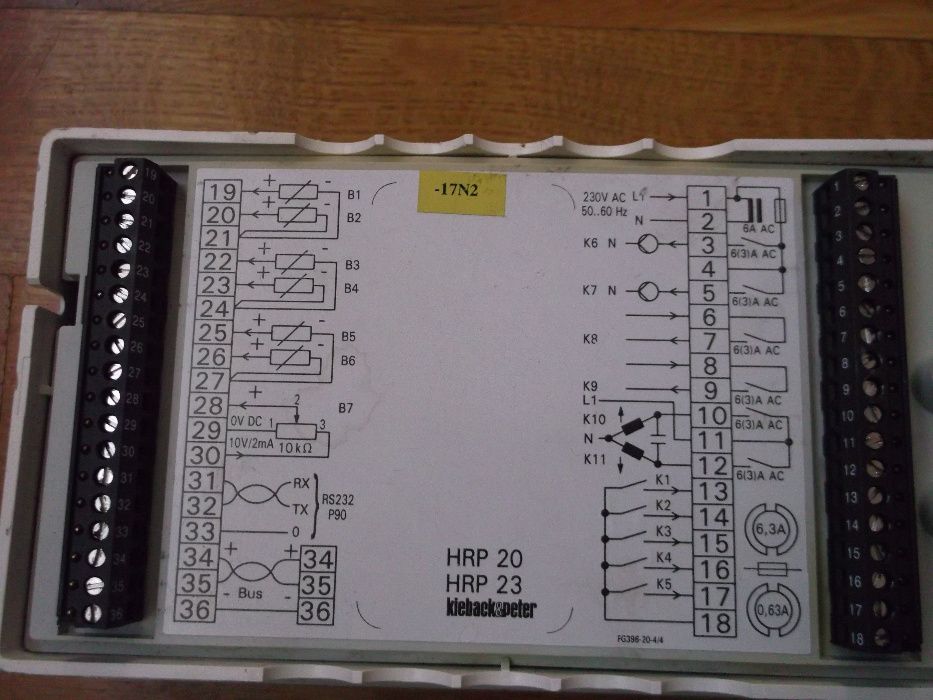 Kонтролер HRP 20/22 за котел или друга отоплителна, вентилационна сист