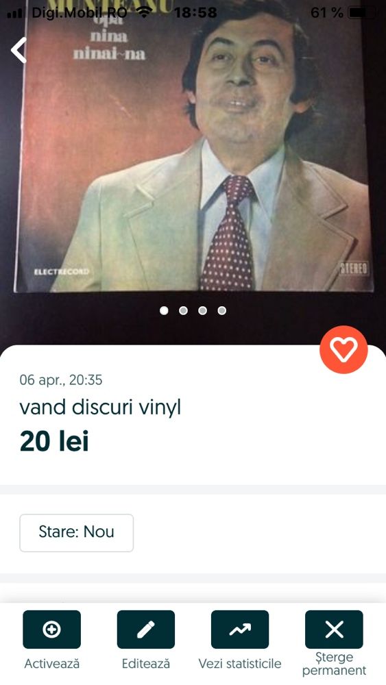 colectie casete muzica italiana originale, discuri vinyl