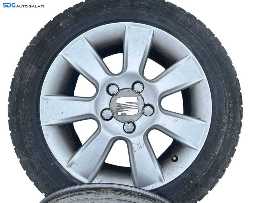 Set 4 Jante Roti Aliaj 205 55 16 R16 5x112 6.5x16 ET50 Volkswagen Passat B7 2010 - 2015 [V0159] [V0160]