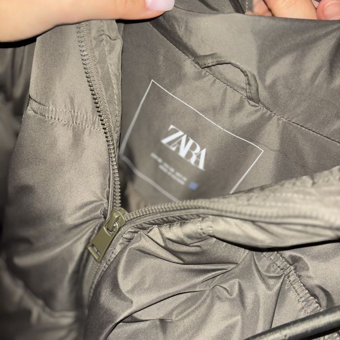 Дамско яке Zara камуфлажно зелено xs