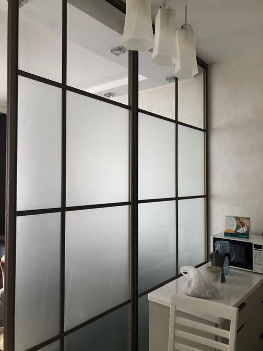 Матовая перегородка