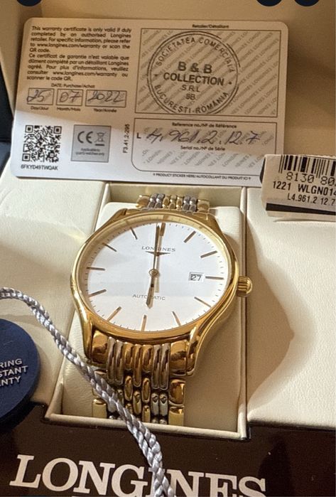 Vând dress watch Longines