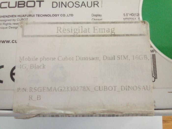 CUBOT dinosaur 16GB 4G