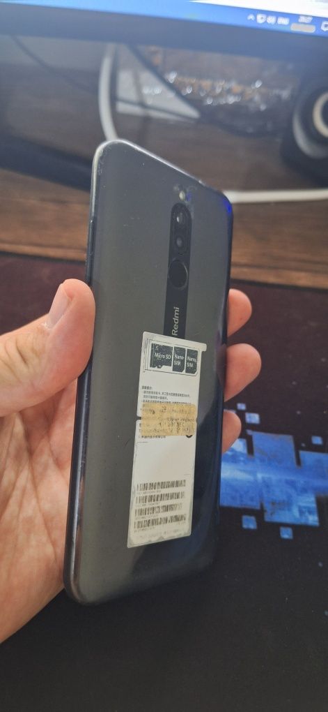 Redmi 8 Black 3/32 GB DUAL SIM | IMEI bor!