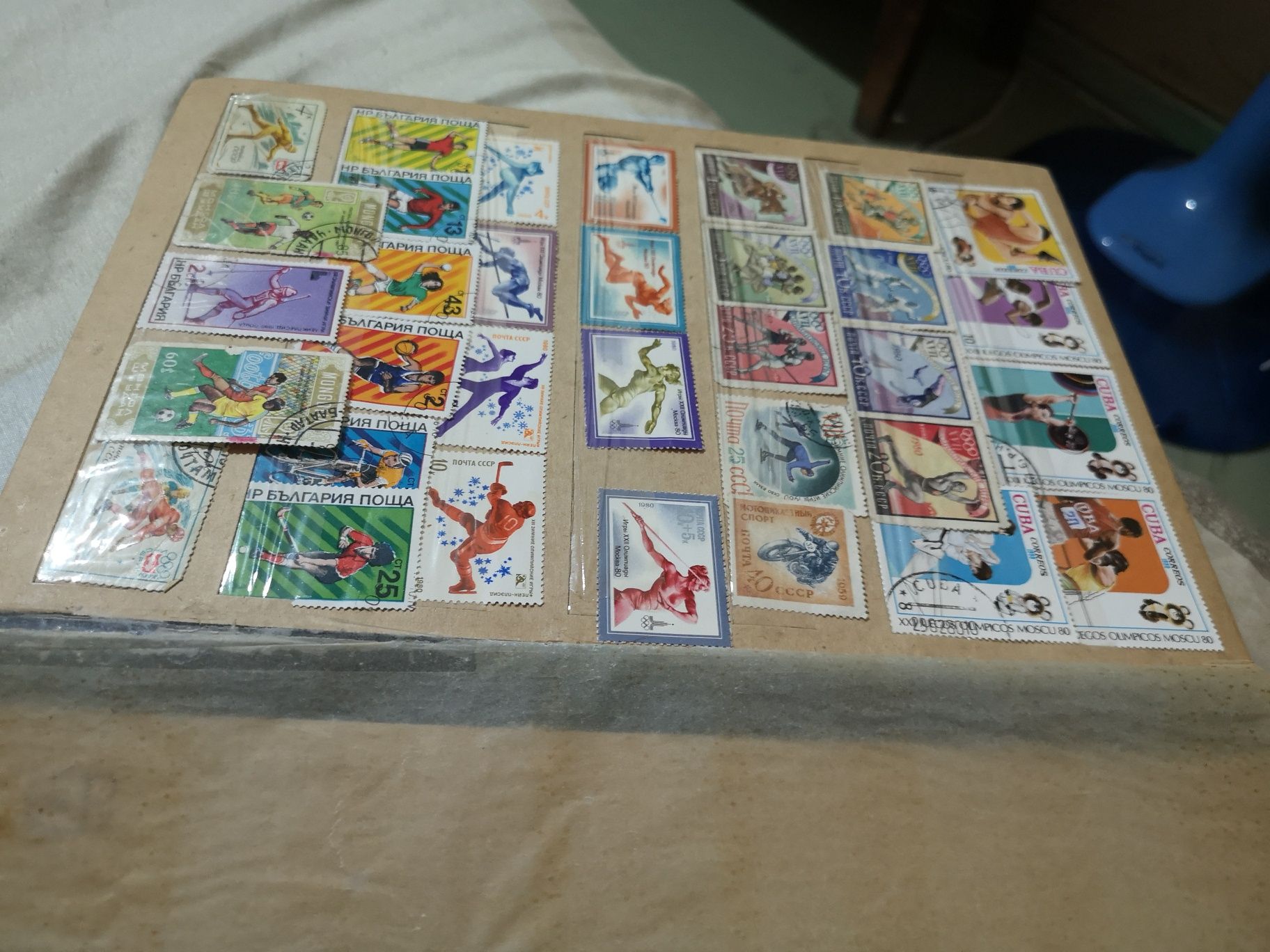 Не большая коллекция марок