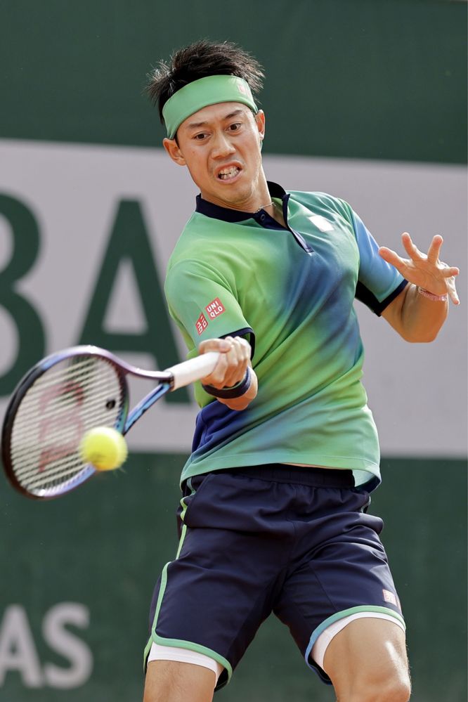 UNIQLO Japan : Kei Nishikori 2024 Roland Garros Тенис комплект /