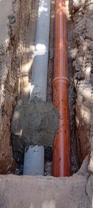Канализация ишларини бажарамиз. Канализация водопровод, траншея казиш