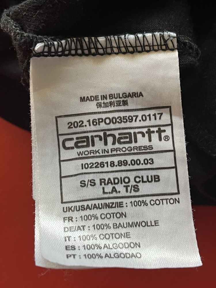 CARHARTT x Perks and Mini “ Radio Club LA “- размер ХЛ / Оригинал
