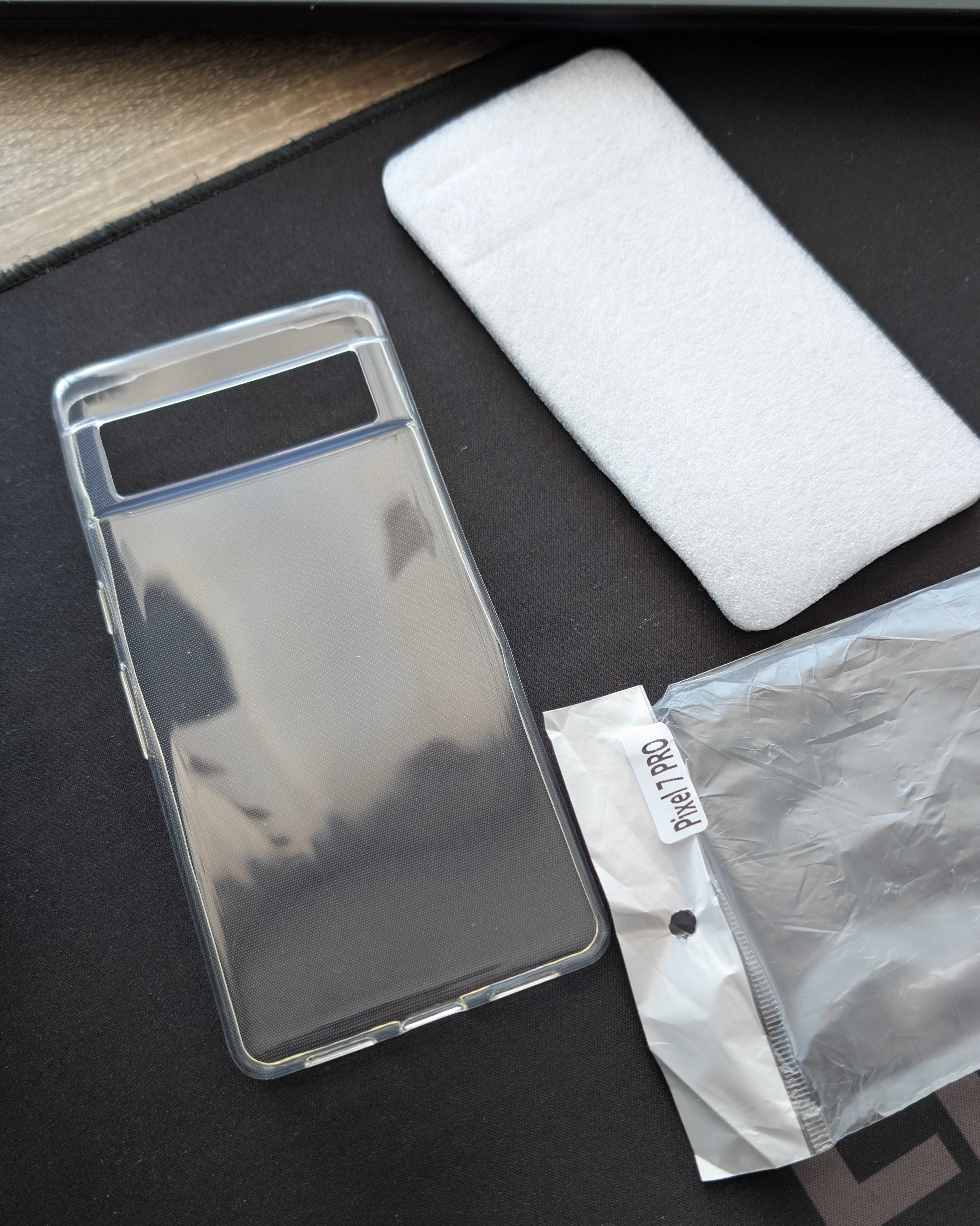 Husă Pixel 7 Pro Silicon transparent - nou sigilat