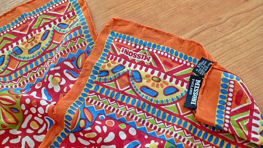 Missoni коприна * Giorgio Armani вълна като нови