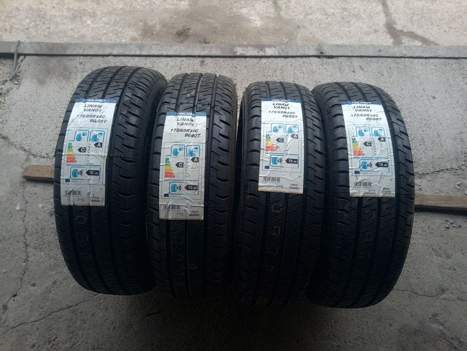 4 anvelope NOI Falken 175/65 R14C dot 4919